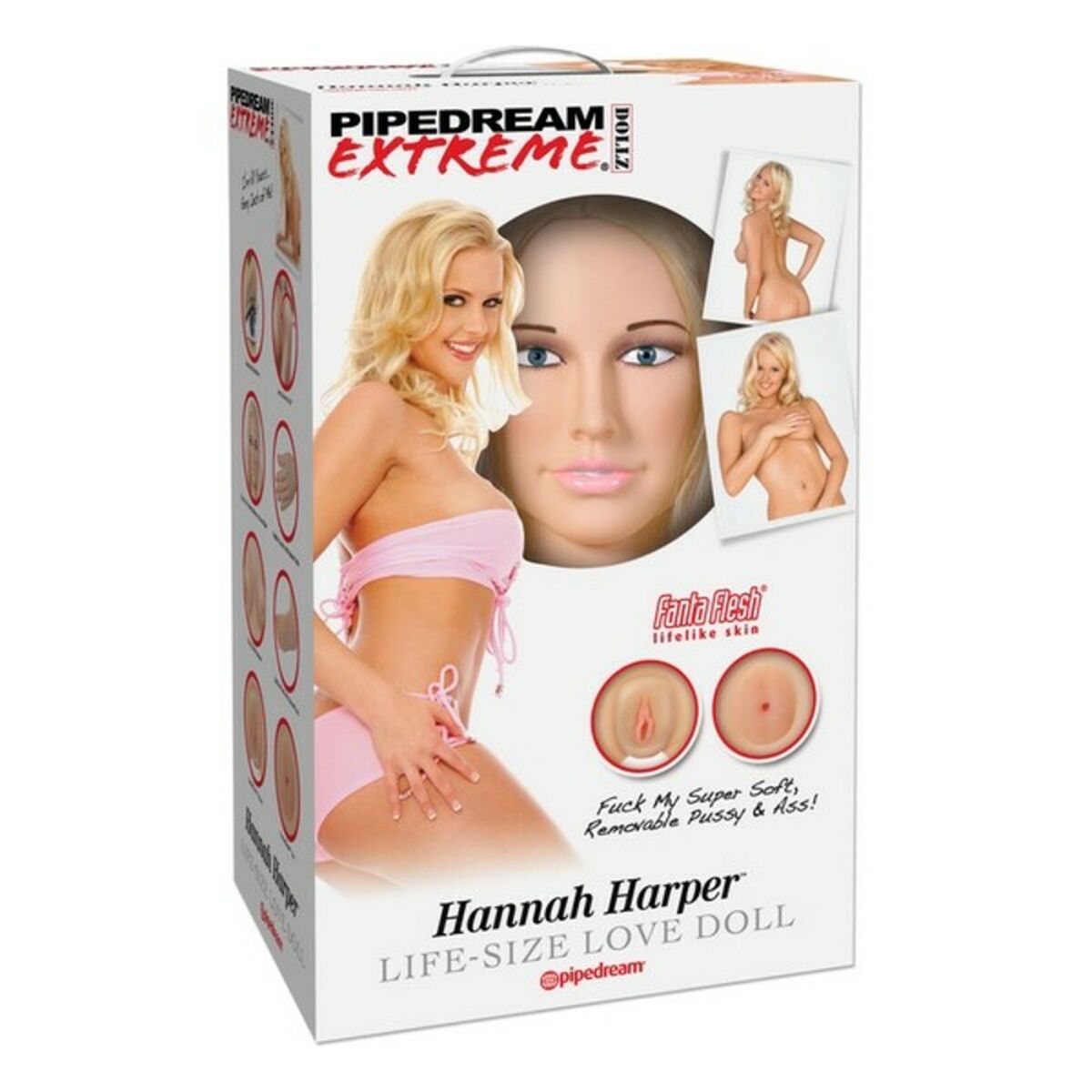 Φουσκωτή Κούκλα Hannah Harper Nova Rico PDX Extreme